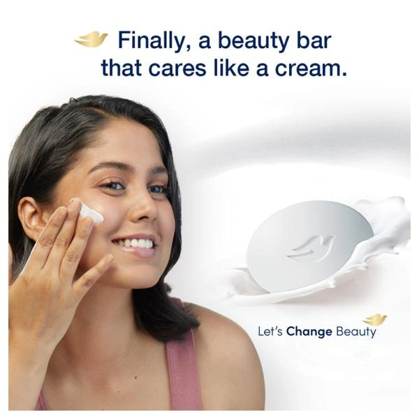 Dove Cream Beauty Bathing Bar 100 g - 100 Gm