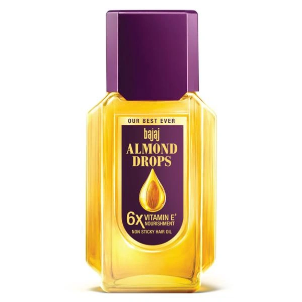 Bajaj Almond Drops Non Sticky Hair Oil 95 ml - 95 Ml