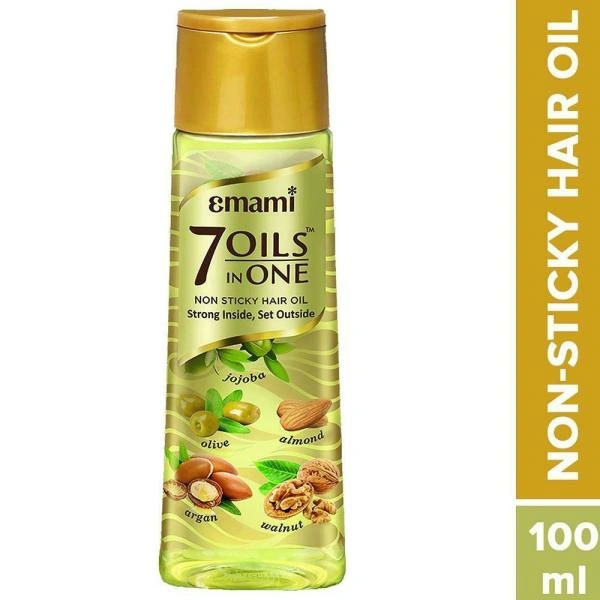 Emami 7 Oils In One Non-Sticky Hair Oil - 100 Ml