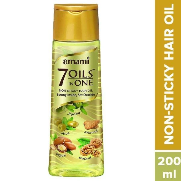 Emami 7 Oils In One Non-Sticky Hair Oil - 200 Ml