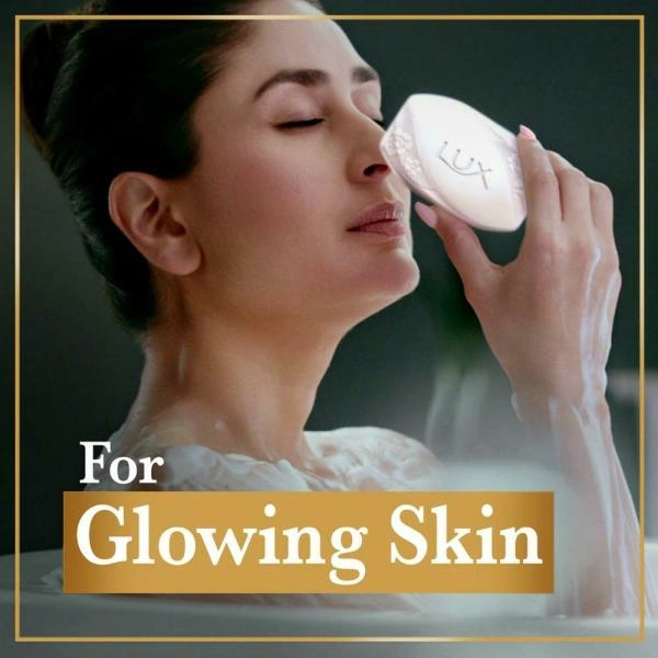 Lux Rose Skin Soap Bar - White, 100 Gm