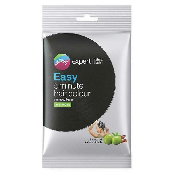 Godrej Expert Easy 5 Minute Hair Colour Black - 20 Ml