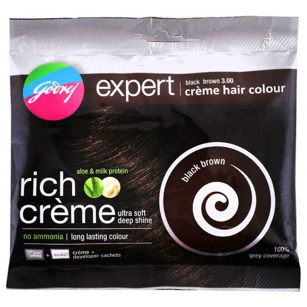 Godrej Expert  Colour, Black Brown - 20 Gm, Black Brown