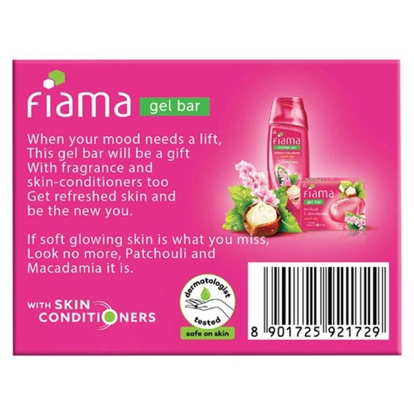 Fiama Patchouli & Macadamia Gel Bar