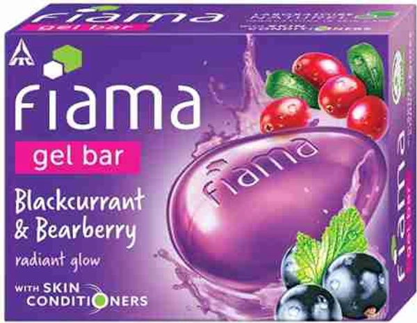 Fiama Bearberry & Blackcurrant Gel Bar - 125 Gm