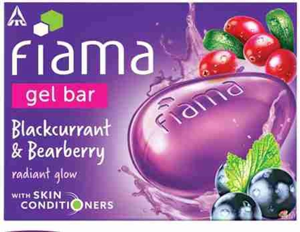 Fiama Bearberry & Blackcurrant Gel Bar - 125 Gm