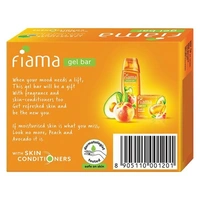 Fiama Mild Dew Peach & Avocado Gel Bar - 125 Gm