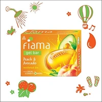 Fiama Mild Dew Peach & Avocado Gel Bar - 125 Gm