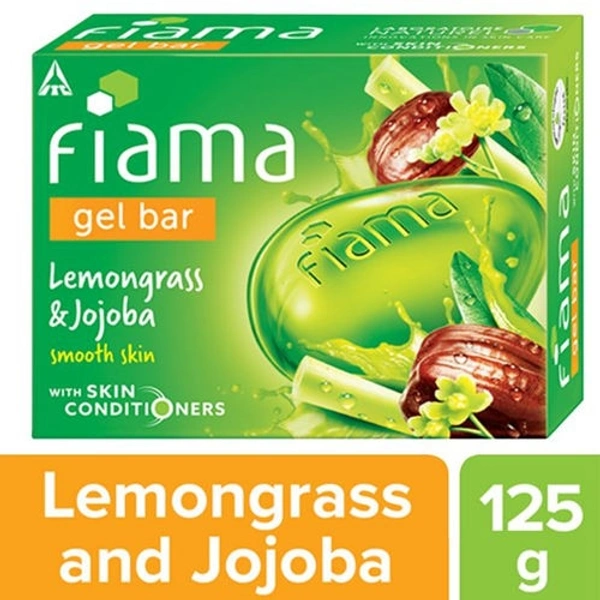Fiama Lemongrass & Jojoba Gel Bar - 125 Gm