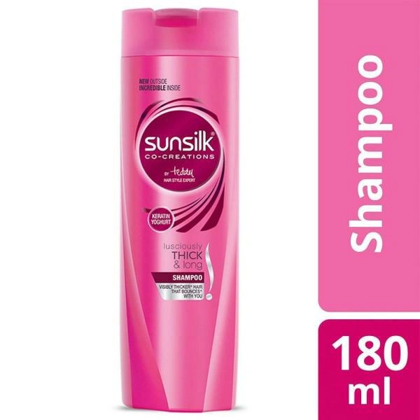 Sunsilk Co-Creations Lusciously Thick & Long Shampoo - 180 Ml