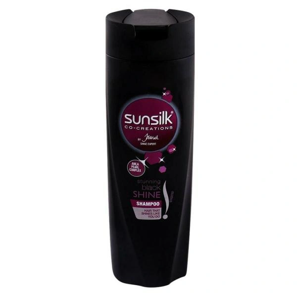 Sunsilk Co-Creations Amla Pearl Complex Stunning Black Shine Shampoo - 180 Ml