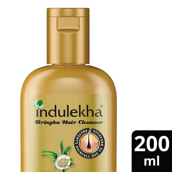 Indulekha Bringha Anti-Hairfall Shampoo  - 200 Ml