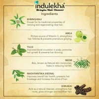 Indulekha Bringha Anti-Hairfall Shampoo  - 200 Ml