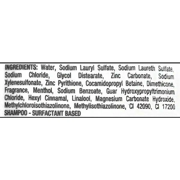 Head & Shoulders Cool Menthol Anti-Dandruff Shampoo - 180 Ml