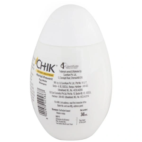 Chik Protein Solutions Hairfall Prevent Egg White Shampoo  - 340