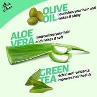 Hair & Care Aloe Vera, Olive Oil & Green Tea Damage Repair Hair Oil - 500 Ml