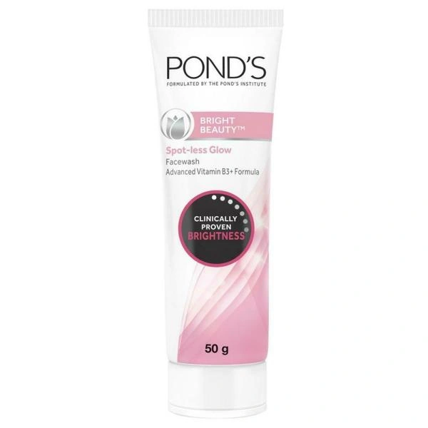 Pond's Bright Beauty Spot-less Glow Face Wash with Vitamins  - 50 Gm