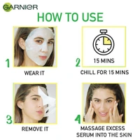 Garnier Light Complete Instant Brightening Milky Serum Mask - 28 Gm