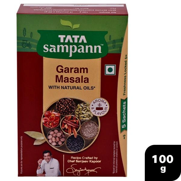 Tata Sampann Garam Masala  - 100 Gm