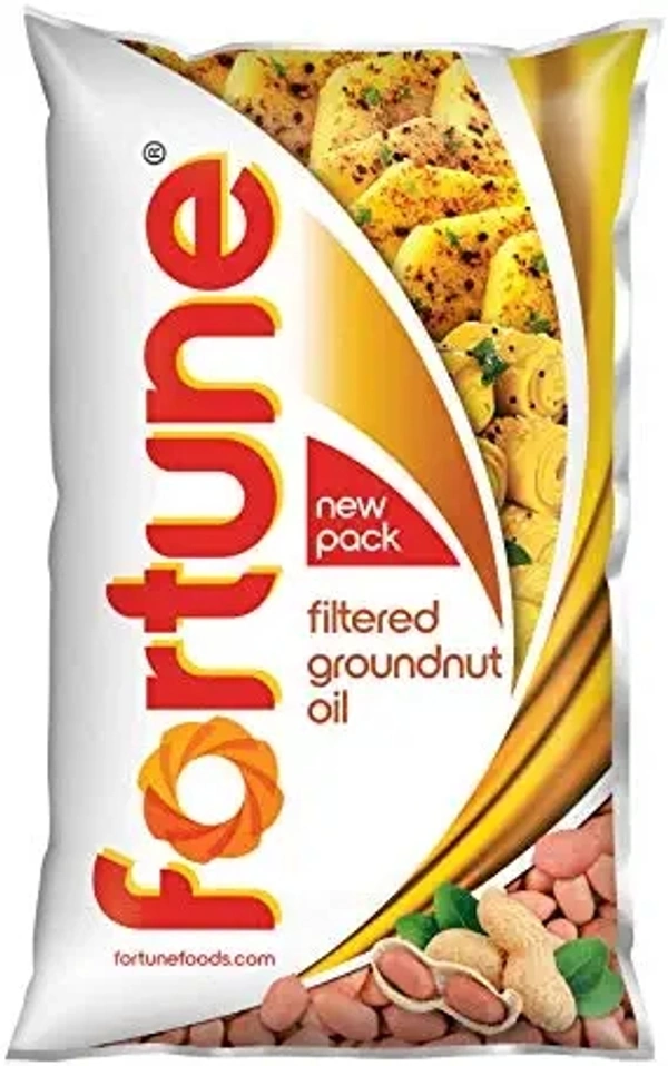 Fortune Filtered Groundnut Oil - 1 Lr