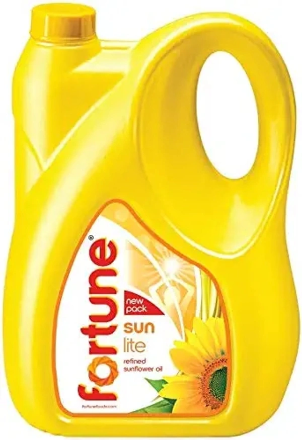 Fortune Sunlite Refined Sunflower Oil - 5 Lr