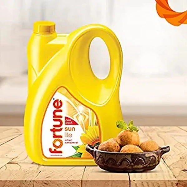 Fortune Sunlite Refined Sunflower Oil - 5 Lr