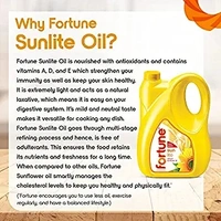 Fortune Sunlite Refined Sunflower Oil - 5 Lr