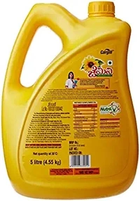 Gemini Refined Sunflower Oil - 5 Lr
