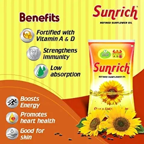 Sunrich Sunflower Oil - 1 Lr