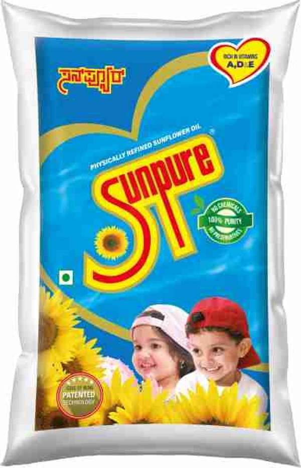Sunpure Sunflower Oil - 1 Lr