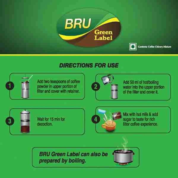 Bru Green Label - 200 Gm