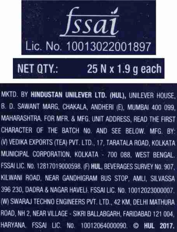 Taj Mahal Rich and Flavourful Tea Bags - 25 Bag's