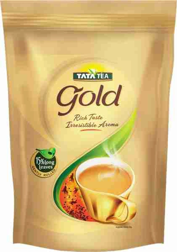 Tata Gold With%15 Log Leaves Black Tea - 750 Gm