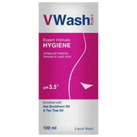 Vwash Plus Expert pH 3.5 Intimate Hygiene Wash - 100 Ml