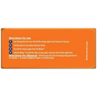 Whisper Choice Ultra Sanitary Napkin with Wings (XL) 6 pads