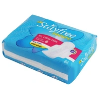 Stayfree Secure Ultra Thin Dry Cover Sanitary Napkin with Wings (XL) 6 pads