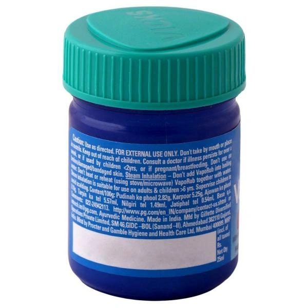 Vicks VapoRub Pain Relief Balm  - 25 Ml