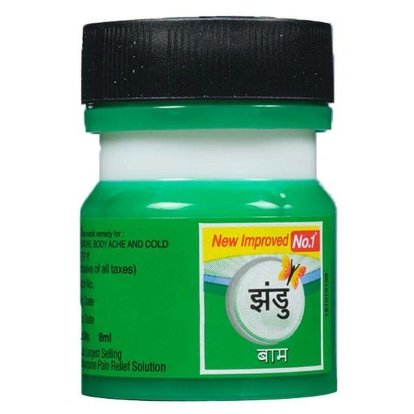 Zandu Balm For Headache, Backache & Cold  - 8 Ml