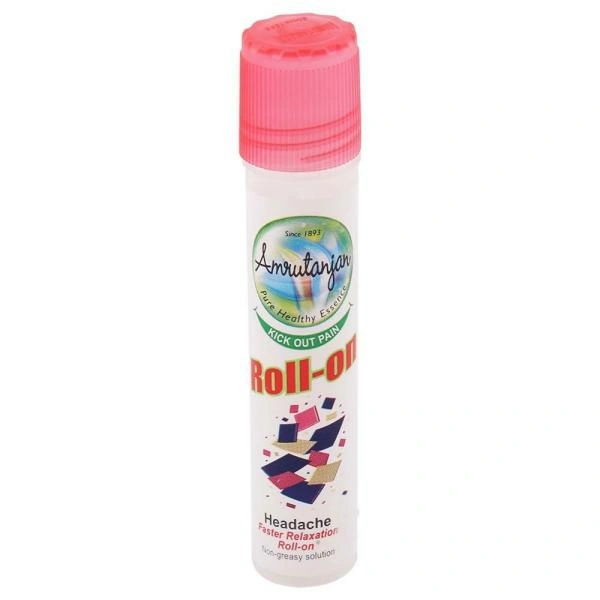 Amrutanjan Headache Faster Relaxation Roll-On 10 - 10 Ml