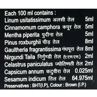 Dr. Ortho Pain Relief Oil - 60 Ml
