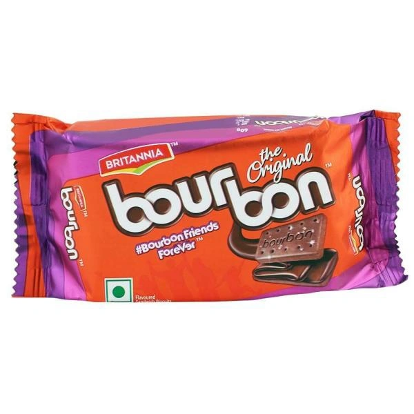 Britannia Bourbon Original Biscuits - 50 Gm