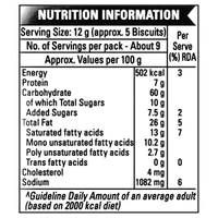 Britannia 50-50 Maska Chaska Biscuits - 105 Gm