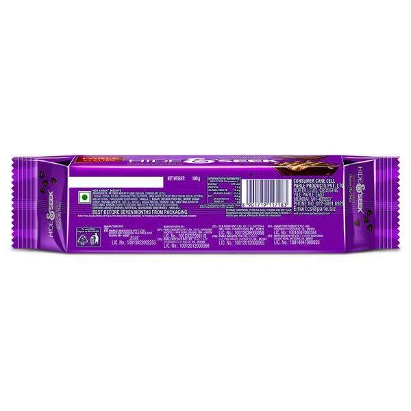 Parle Hide & Seek Chocolate Chip Cookies - 100 Gm