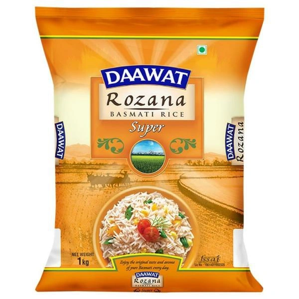 Daawat Rozana Super Basmati Rice - 1 Kg