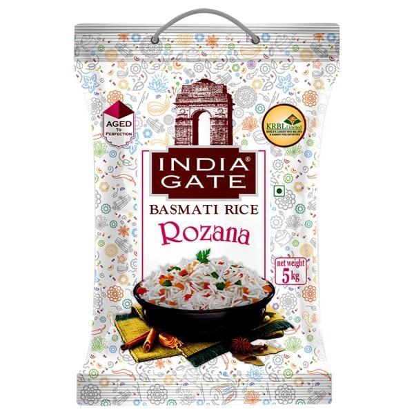 India Gate Rozana Basmati Rice - 5 Kg