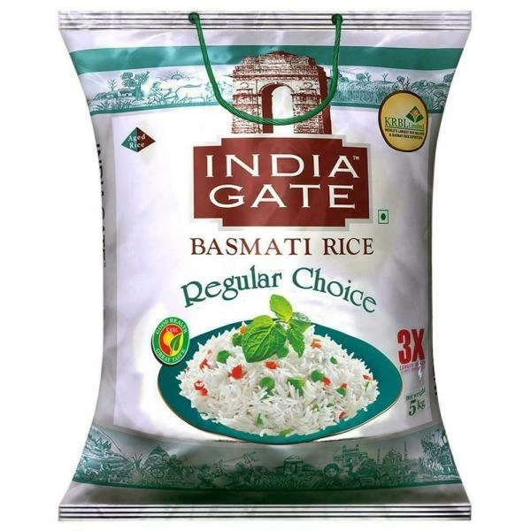 India Gate Regular Choice Basmati Rice - 5 Kg