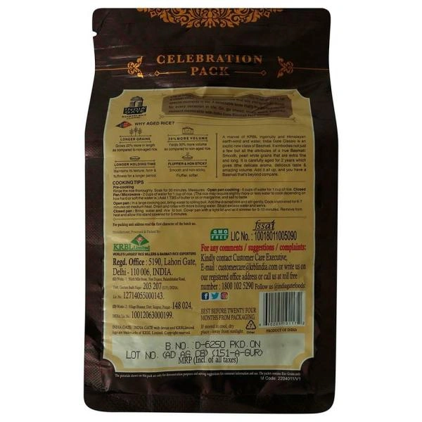 India Gate Classic Basmati Rice - 1 Kg
