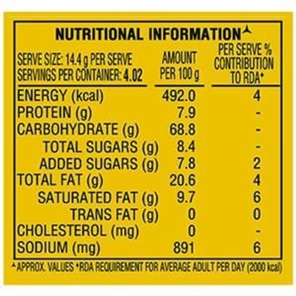Parle Monaco Salted Biscuit  - 52 Gm