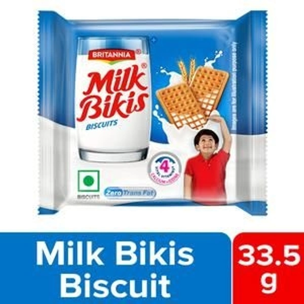 Britaniya Milk Bikis Biscuits  - 35.5 Gm