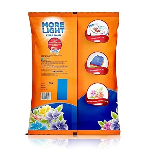 More Light Detergent Powder  - 4 Kg